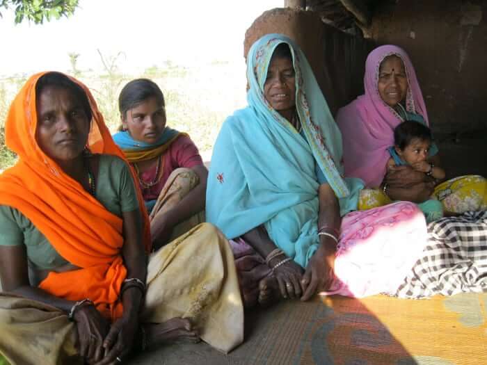 Women Attend Village Health Nutrition Day