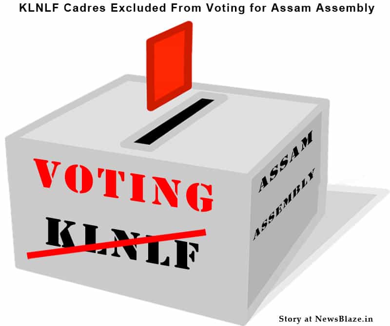 KLNLF Cadres Excluded From Voting for Assam Assembly.