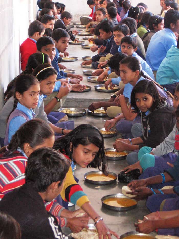 Nutrition for children in Rajasthan in a nutrition-rich mid day meal