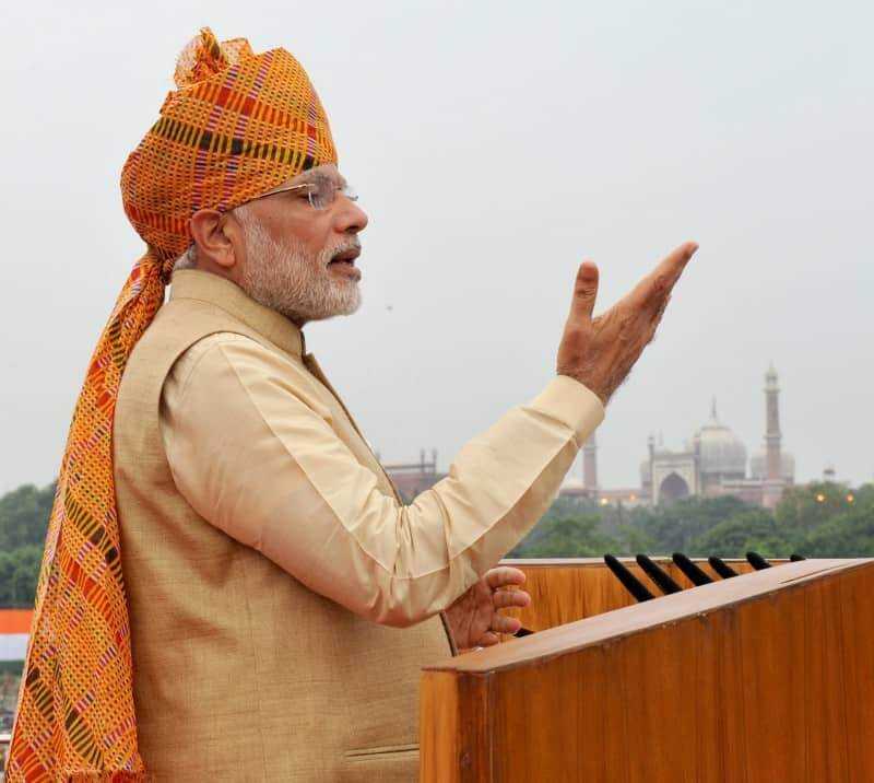 The Prime Minister, Narendra Modi addressing the Nation.(PIB)
