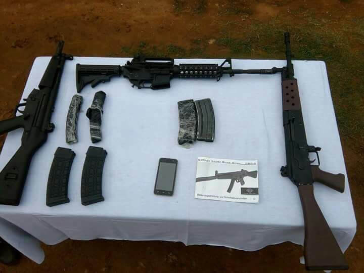 Assam Rifles Seize Three Foreign Made Weapons in Manipur