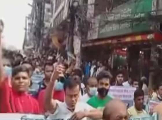 protest against bangladesh violence