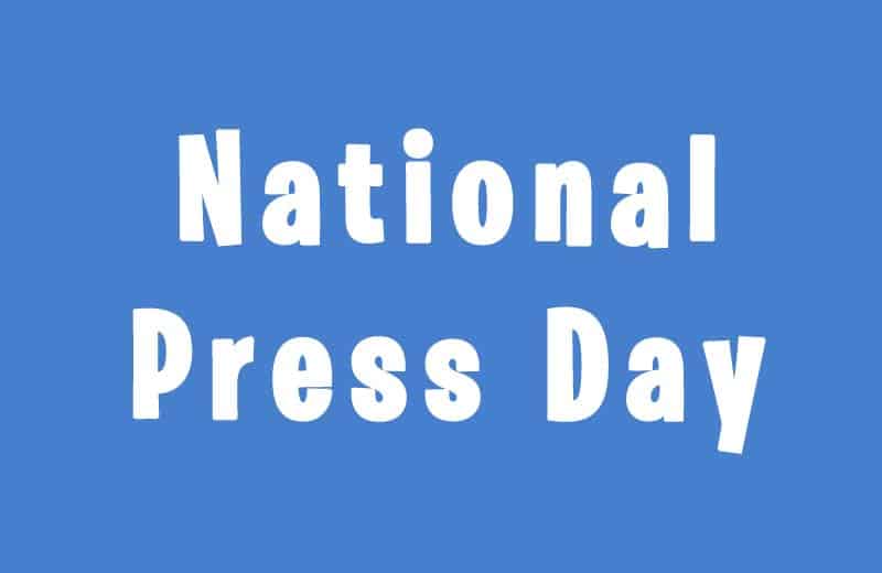 National Press Day – A Look Back In Time