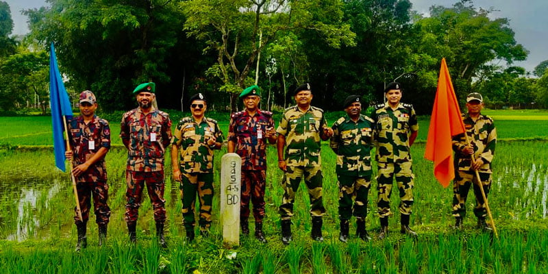 India Bangladesh International Border A. Photo: Shib Shankar Chatterjee/Academia.edu