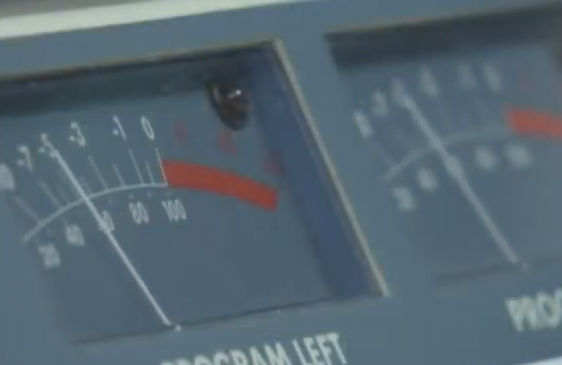 radio meters. video screenshot