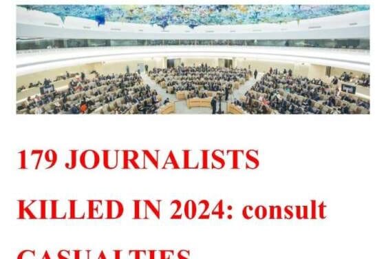 Record Number of Journalists Killed In 2024, PEC Demands Justice